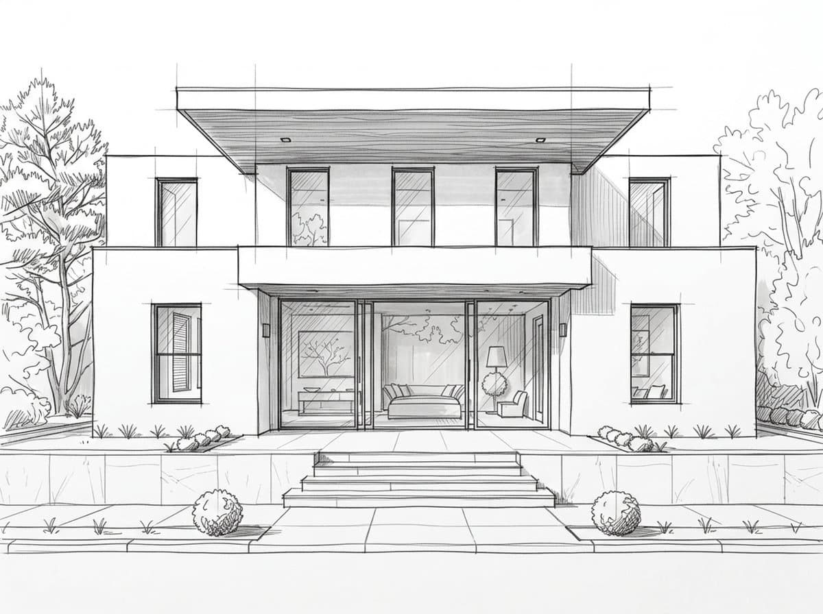 Architectural sketch