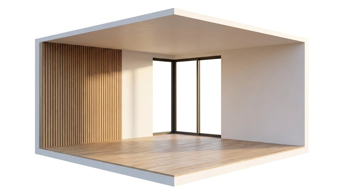 Empty living room